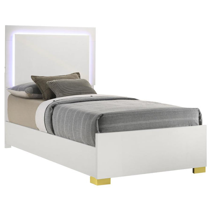 Marceline - Wood LED Panel Bed – Panel Beds by Coaster Fine Furniture at Furniture Wholesale Plus , Nashville furniture store