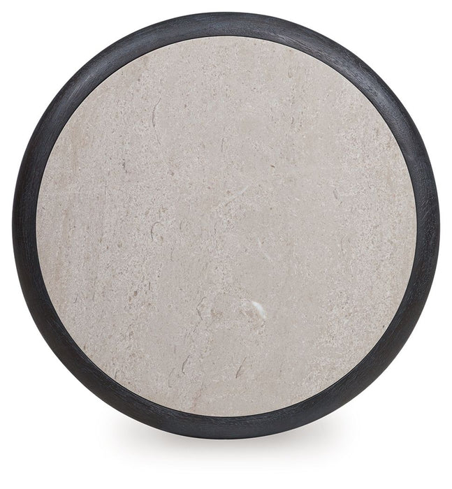 Bracken - Round End Table - French Black – End Tables by Luxe at Furniture Wholesale Plus , Nashville furniture store