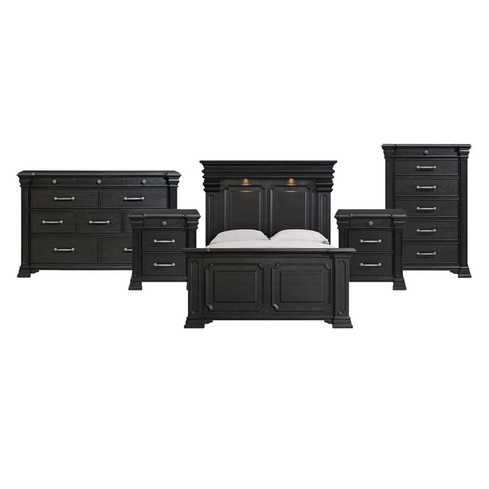 Kings Court - Bedroom Set – 3 Piece Bedroom Sets by Elements International at Furniture Wholesale Plus , Nashville furniture store
