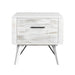 Rogen Rustic - End Table - Rustic White – End Tables by Elements International at Furniture Wholesale Plus , Nashville furniture store