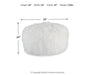 Galice - Oversized Ottoman – Accent Ottomans by Signature Design by Ashley® at Furniture Wholesale Plus , Nashville furniture store