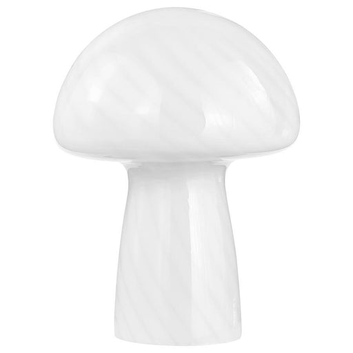 Kanaby - Mushroom Shaped Glass Bedside Table Lamp - White - Premium Table Lamps from Coaster Fine Furniture - Just $139! Shop now at Furniture Wholesale Plus  We are the best furniture store in Nashville, Hendersonville, Goodlettsville, Madison, Antioch, Mount Juliet, Lebanon, Gallatin, Springfield, Murfreesboro, Franklin, Brentwood
