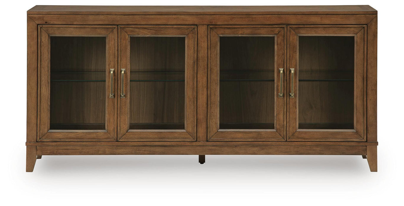 Annswick - Accent Cabinet - Medium Brown – Accent Cabinets by Signature Design by Ashley® at Furniture Wholesale Plus , Nashville furniture store