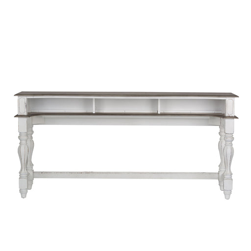Magnolia Manor - Console Bar Table - Antique White – Console Tables by Liberty Furniture at Furniture Wholesale Plus , Nashville furniture store