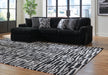 Midnight-Madness - 2 Piece Sectional – Stationary Sectionals by Signature Design by Ashley® at Furniture Wholesale Plus , Nashville furniture store