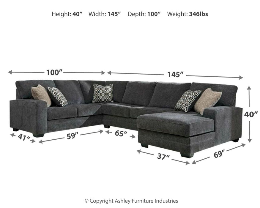 Tracling - Sectional – Stationary Sectionals by Benchcraft® at Furniture Wholesale Plus , Nashville furniture store