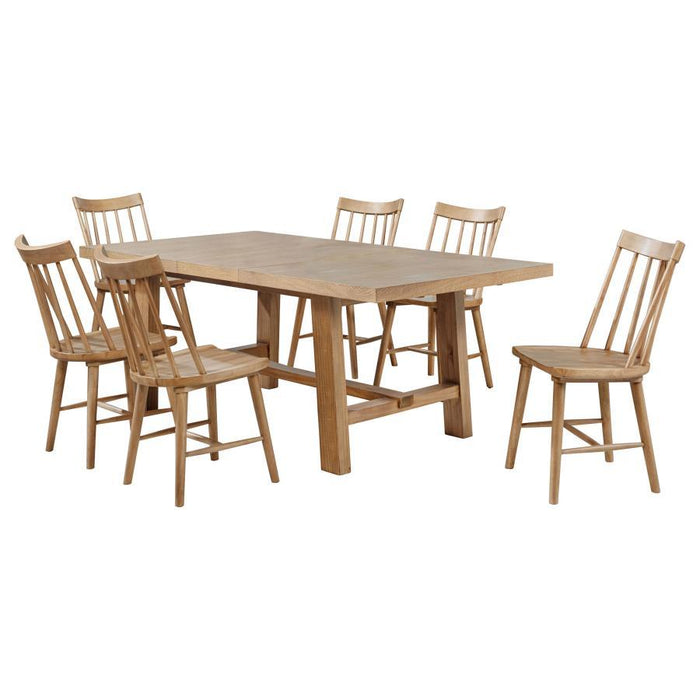 Middleton - Extension Leaf Dining Set – 6 Piece Dining Room Sets by Coaster Fine Furniture at Furniture Wholesale Plus , Nashville furniture store