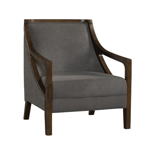 Hopkins - Chair With Brown Arm – Arm Chairs by Elements International at Furniture Wholesale Plus , Nashville furniture store