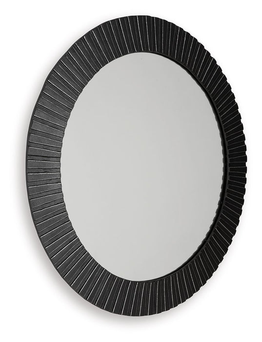 Ozias - Accent Mirror - Black – Accent Mirrors by Signature Design by Ashley® at Furniture Wholesale Plus , Nashville furniture store