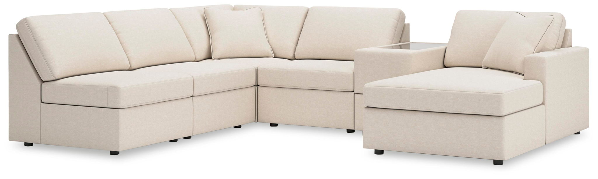 Modmax - Sectional - Oyster – Stationary Sectionals by Signature Design by Ashley® at Furniture Wholesale Plus , Nashville furniture store