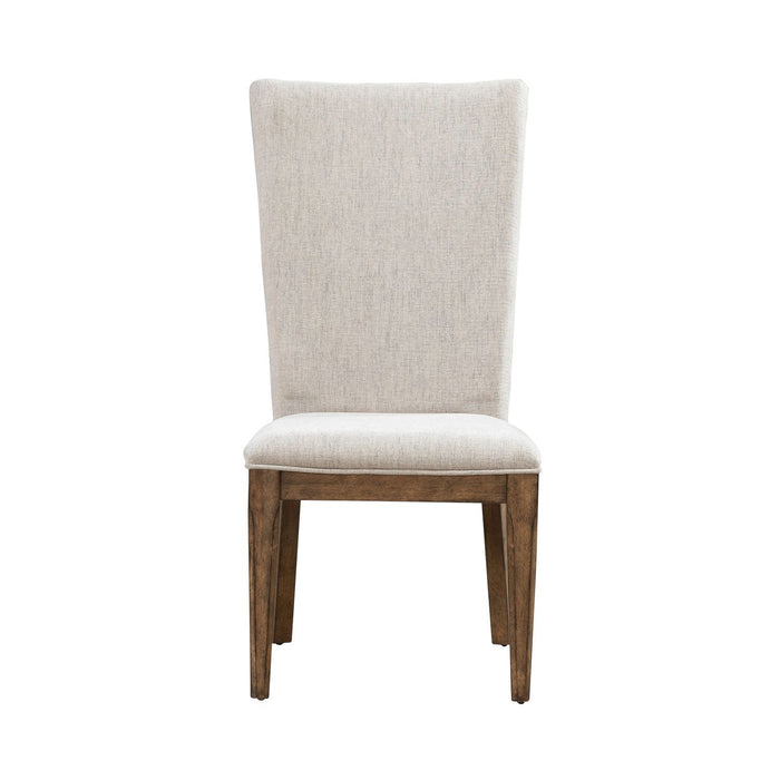 Carolina Park - Upholstered Side Chair - Amber Brown – Side Chairs by Liberty Furniture at Furniture Wholesale Plus , Nashville furniture store