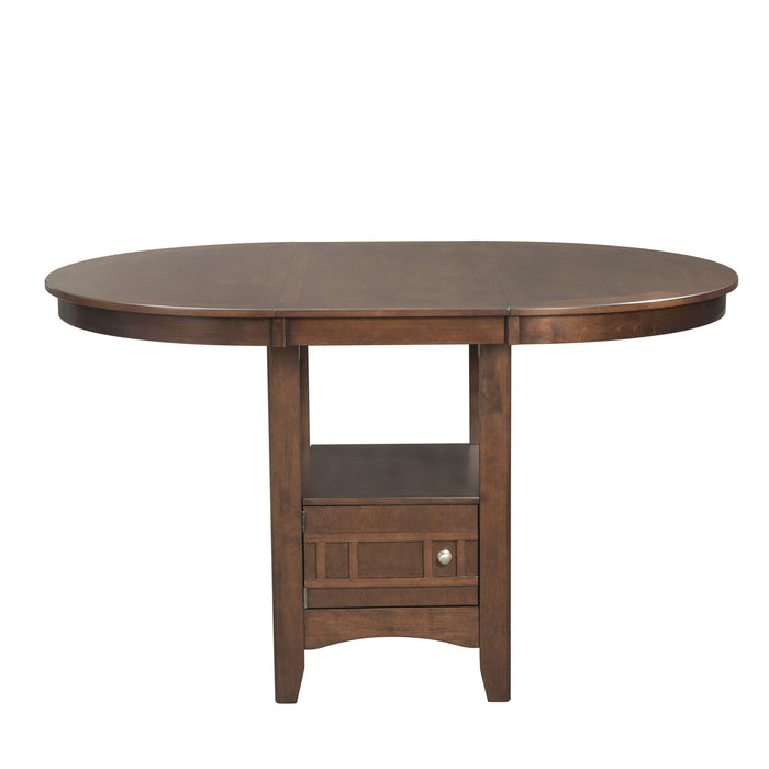 Max - Pub Dining Table - Walnut – Dining Tables by Elements International at Furniture Wholesale Plus , Nashville furniture store