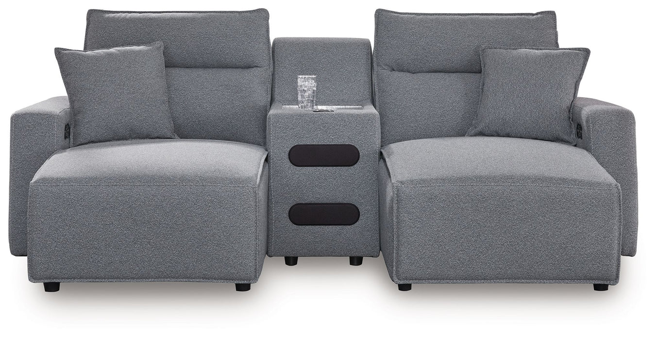 ModMax II - Salt And Pepper - Reclining Sectional – Reclining Sectionals by Signature Design by Ashley® at Furniture Wholesale Plus , Nashville furniture store