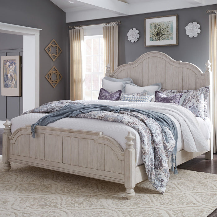 Farmhouse Reimagined - Poster Bed – Poster Beds by Liberty Furniture at Furniture Wholesale Plus , Nashville furniture store