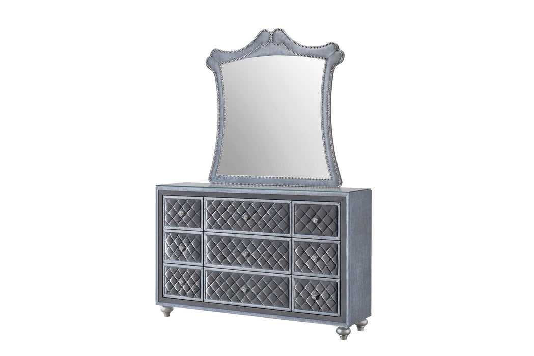 Cameo - Dresser & Mirror – Dresser & Mirror by Crown Mark at Furniture Wholesale Plus , Nashville furniture store