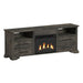 Park Ridge - 4 Piece Entertainment Unit With 71'' TV Console - Charcoal – Entertainment Centers by Elements International at Furniture Wholesale Plus , Nashville furniture store