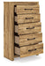 Maystonna - Five Drawer Chest - Brown – Accent Chests by Signature Design by Ashley® at Furniture Wholesale Plus , Nashville furniture store