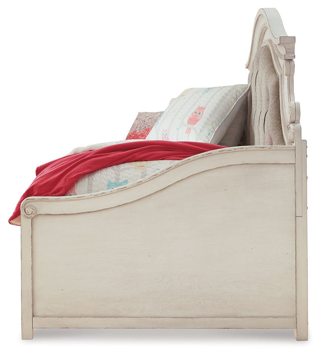 Realyn - Twin Day Bed With Storage - Chipped White – Daybeds by Signature Design by Ashley® at Furniture Wholesale Plus , Nashville furniture store