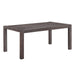 Modern Edge - Rectangular Leg Table - Caffe – Dining Tables by Liberty Furniture at Furniture Wholesale Plus , Nashville furniture store