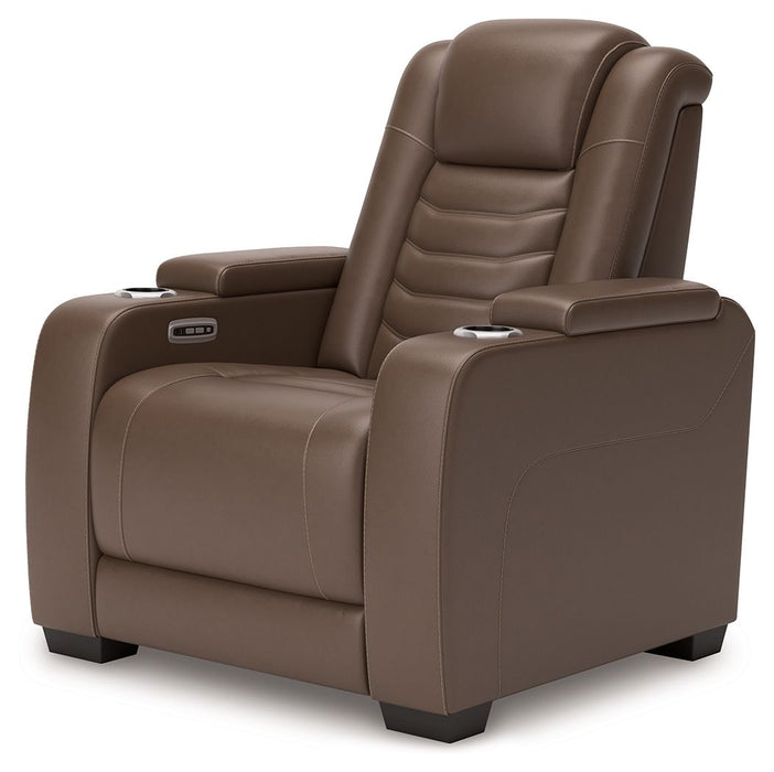 High Impact - Power Recliner / Adj Headrest - Tobacco – Reclining Chairs by Signature Design by Ashley® at Furniture Wholesale Plus , Nashville furniture store