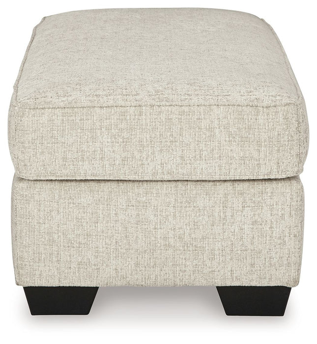 Heartcort - Ottoman - Quartz – Upholstered Ottomans by Benchcraft® at Furniture Wholesale Plus , Nashville furniture store