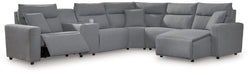 ModMax II - Salt And Pepper - Reclining Sectional – Reclining Sectionals by Signature Design by Ashley® at Furniture Wholesale Plus , Nashville furniture store