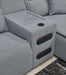 ModMax II - Salt And Pepper - Reclining Sectional – Reclining Sectionals by Signature Design by Ashley® at Furniture Wholesale Plus , Nashville furniture store