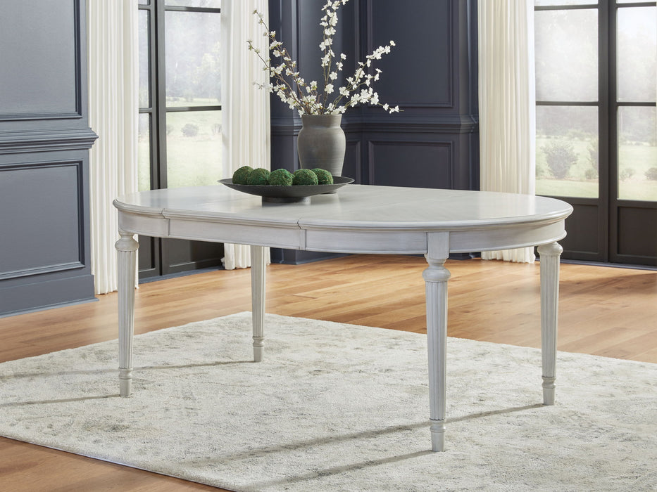 Montelaine - Dining Room Extension Table Set – 6 Piece Dining Room Sets by Benchcraft® at Furniture Wholesale Plus , Nashville furniture store