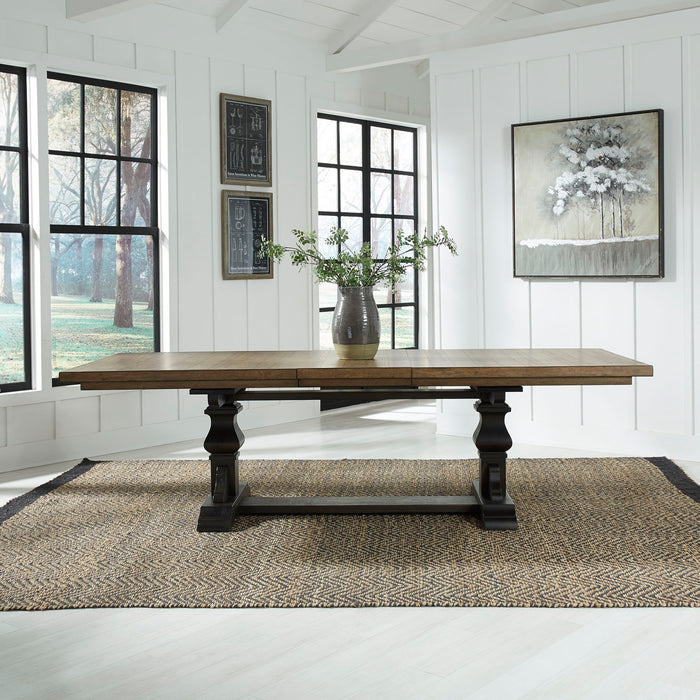 Harvest Home - Trestle Table - Chalkboard – Dining Tables by Liberty Furniture at Furniture Wholesale Plus , Nashville furniture store