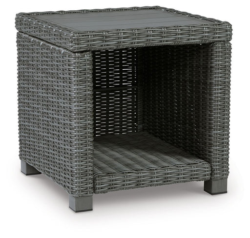 Elite Park - Square End Table - Gray – End Tables by Signature Design by Ashley® at Furniture Wholesale Plus , Nashville furniture store