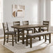 Brook Bay - Optional Gathering Table Set – 5 Piece Dining Room Sets by Liberty Furniture at Furniture Wholesale Plus , Nashville furniture store