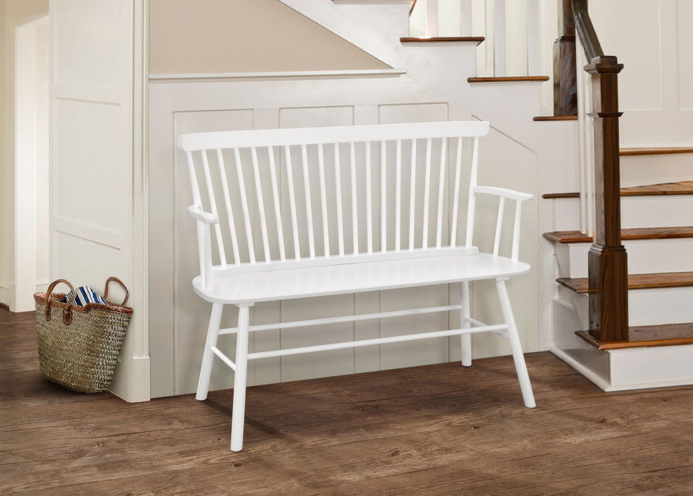 Jerimiah - Spindleback Bench - Premium Accent Benches from Crown Mark - Just $229! Shop now at Furniture Wholesale Plus  We are the best furniture store in Nashville, Hendersonville, Goodlettsville, Madison, Antioch, Mount Juliet, Lebanon, Gallatin, Springfield, Murfreesboro, Franklin, Brentwood