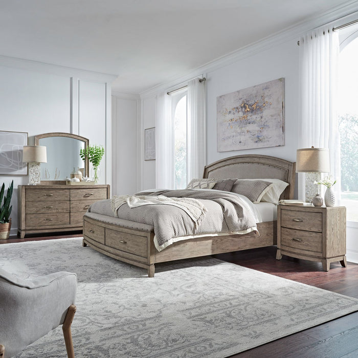 Avalon - Upholstered Bedroom Set – 3 Piece Bedroom Sets by Liberty Furniture at Furniture Wholesale Plus , Nashville furniture store