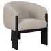 Valdez - Boucle Upholstered Barrel Back Accent Chair - Premium Accent Chairs from CoasterEveryday - Just $429! Shop now at Furniture Wholesale Plus  We are the best furniture store in Nashville, Hendersonville, Goodlettsville, Madison, Antioch, Mount Juliet, Lebanon, Gallatin, Springfield, Murfreesboro, Franklin, Brentwood