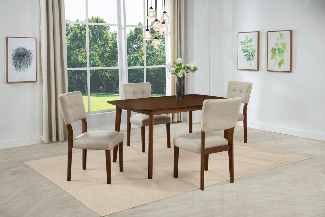 Gregory - Dining Table - Brown – Dining Tables by Crown Mark at Furniture Wholesale Plus , Nashville furniture store