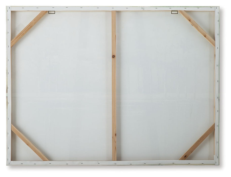 Garlenridge - Wall Art - Green / Tan / White – Canvas Art by Signature Design by Ashley® at Furniture Wholesale Plus , Nashville furniture store