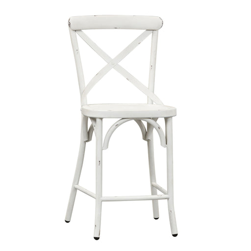 Vintage Series - X Back Counter Chair – Counter Chairs by Liberty Furniture at Furniture Wholesale Plus , Nashville furniture store