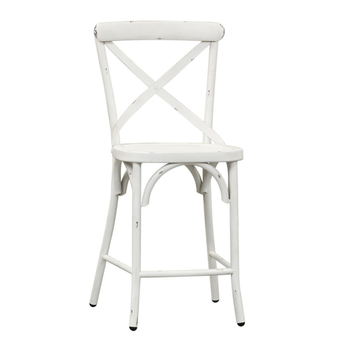 Vintage Series - X Back Counter Chair – Counter Chairs by Liberty Furniture at Furniture Wholesale Plus , Nashville furniture store