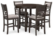 Langwest - Dining Room Counter Table Set (Set of 5) - Brown – 5 Piece Dining Room Sets by Signature Design by Ashley® at Furniture Wholesale Plus , Nashville furniture store
