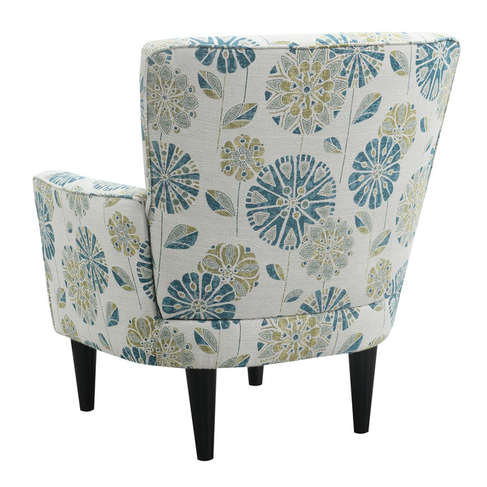 Flower Power - Accent Chair - Premium Accent Chairs from Emerald Home - Just $259! Shop now at Furniture Wholesale Plus  We are the best furniture store in Nashville, Hendersonville, Goodlettsville, Madison, Antioch, Mount Juliet, Lebanon, Gallatin, Springfield, Murfreesboro, Franklin, Brentwood