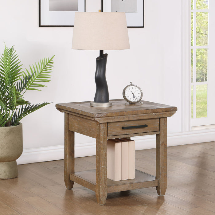 Riverdale - End Table - Brown – End Tables by Steve Silver Furniture at Furniture Wholesale Plus , Nashville furniture store