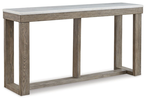 Loyaska - Sofa Table - Brown / Ivory – Sofa Tables by Signature Design by Ashley® at Furniture Wholesale Plus , Nashville furniture store
