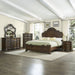 Royale - King 6 Piece Set - Brown – 6 Piece Bedroom Sets by Steve Silver Furniture at Furniture Wholesale Plus , Nashville furniture store
