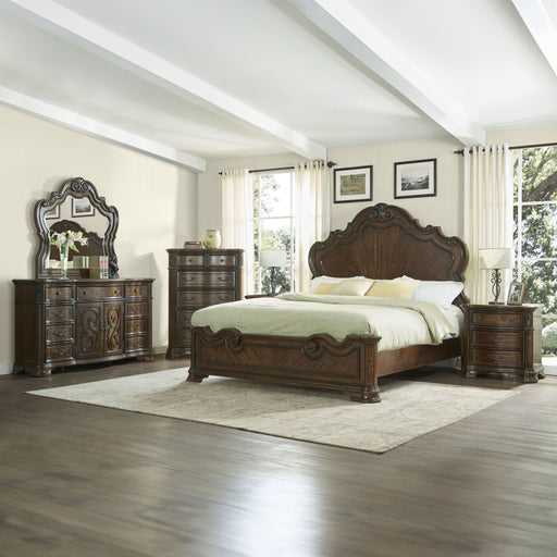 Royale - Queen 6 Piece Set - Brown - Premium 6 Piece Bedroom Sets from Steve Silver Furniture - Just $4379! Shop now at Furniture Wholesale Plus  We are the best furniture store in Nashville, Hendersonville, Goodlettsville, Madison, Antioch, Mount Juliet, Lebanon, Gallatin, Springfield, Murfreesboro, Franklin, Brentwood
