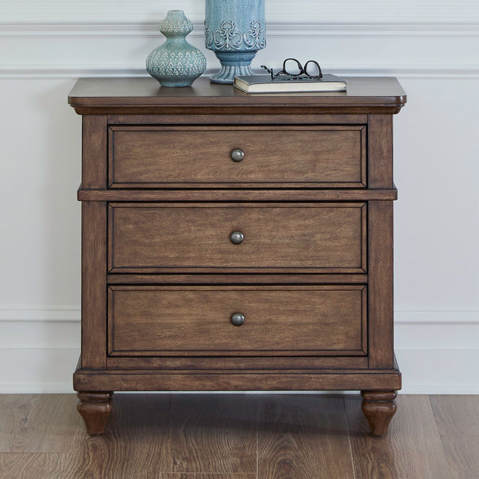 Twin Lakes - Nightstand With Charging Station – Nightstands w/ Charging Stations by Liberty Furniture at Furniture Wholesale Plus , Nashville furniture store