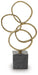Wellcott - Sculpture - Gold Finish / Black – Sculptures & Figurines by Signature Design by Ashley® at Furniture Wholesale Plus , Nashville furniture store