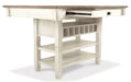 Bolanburg - Rectangular Dining Room Counter Table - Beige – Counter Tables by Signature Design by Ashley® at Furniture Wholesale Plus , Nashville furniture store