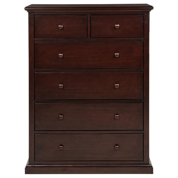 Sumerlin - 6-Drawer Bedroom Chest Of Drawers - Premium Accent Chests from Coaster Fine Furniture - Just $679! Shop now at Furniture Wholesale Plus  We are the best furniture store in Nashville, Hendersonville, Goodlettsville, Madison, Antioch, Mount Juliet, Lebanon, Gallatin, Springfield, Murfreesboro, Franklin, Brentwood