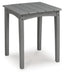 Cove Beach - Square End Table - Gray – End Tables by Signature Design by Ashley® at Furniture Wholesale Plus , Nashville furniture store