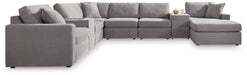 Modmax - Granite - Sectional – Stationary Sectionals by Signature Design by Ashley® at Furniture Wholesale Plus , Nashville furniture store